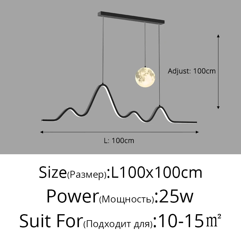 Nordic Modern LED Pendant Lights