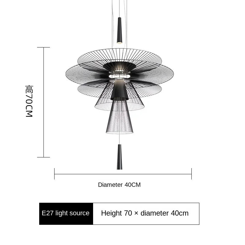 Nordic Designer LED Chandelier