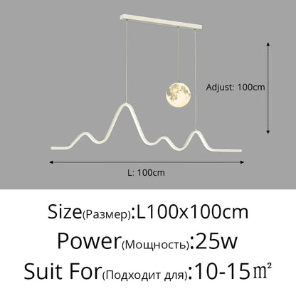 Nordic Modern LED Pendant Lights