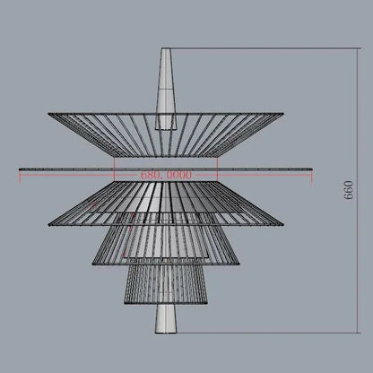 Nordic Designer LED Chandelier