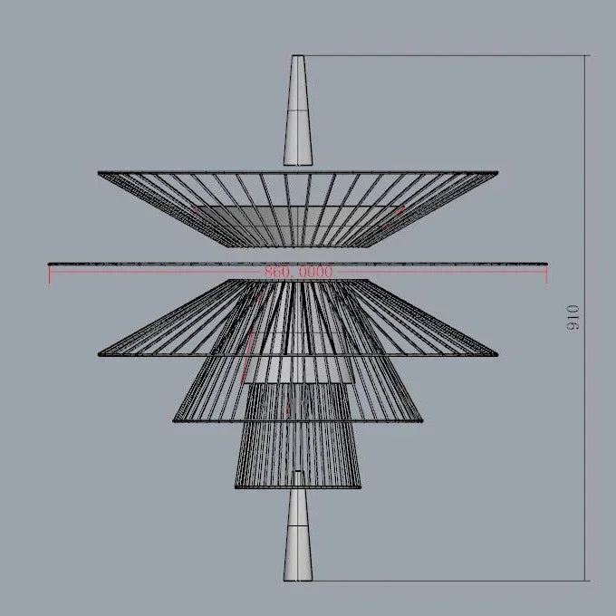 Nordic Designer LED Chandelier